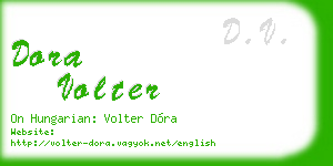 dora volter business card